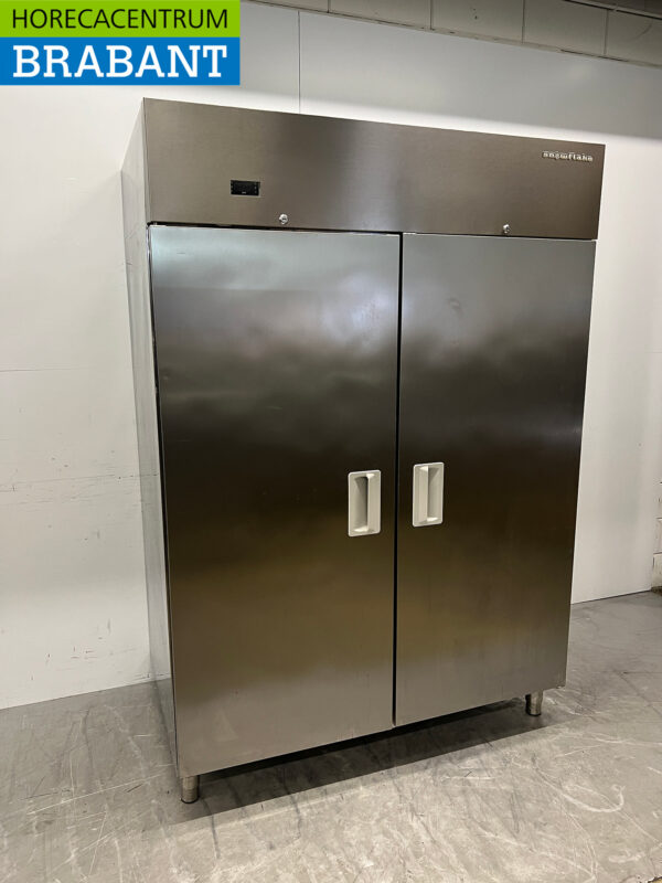 Edelstahl Snowflake / Gram Doppeltüriger Gefrierschrank 1230 Liter 230V Horeca – Bild 3