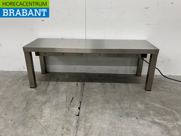 Edelstahl-Wärmebrücke 100 cm 230V Catering