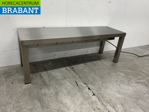 Edelstahl-Wärmebrücke 100 cm 230V Catering – Bild 3