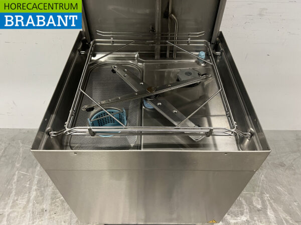 Hobart Durchlaufspülmaschine aus Edelstahl mit Ablaufpumpe 400V Horeca – Bild 4