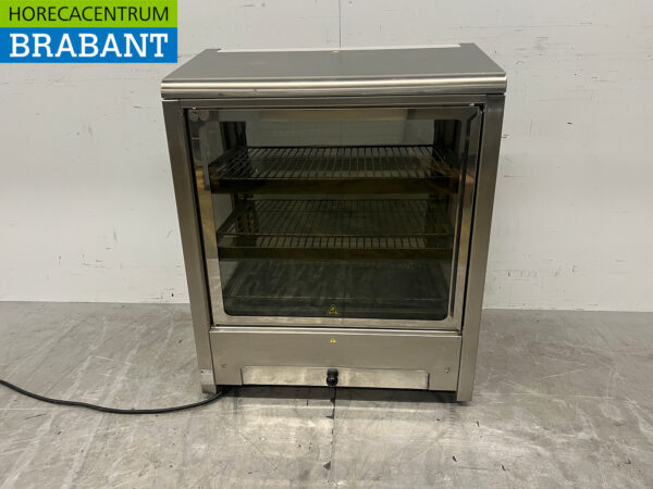 Warmhaltevitrine aus Edelstahl 73 cm 230V Horeca – Bild 5
