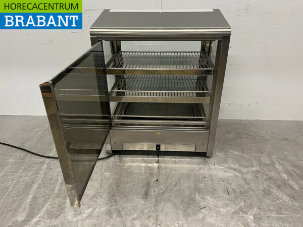 Warmhaltevitrine aus Edelstahl 73 cm 230V Horeca – Bild 6