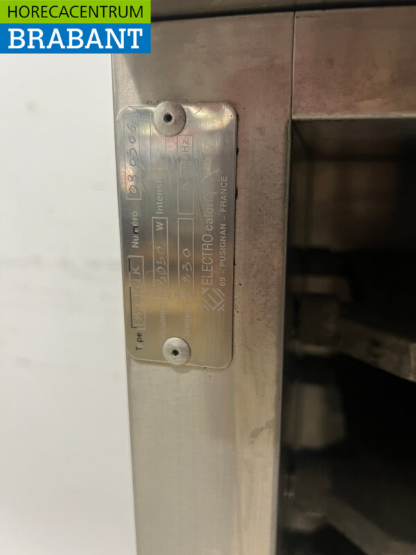 Edelstahl Electro Calorique Einbau-Regenerationsschrank Regenerationsofen 230V Horeca – Bild 6