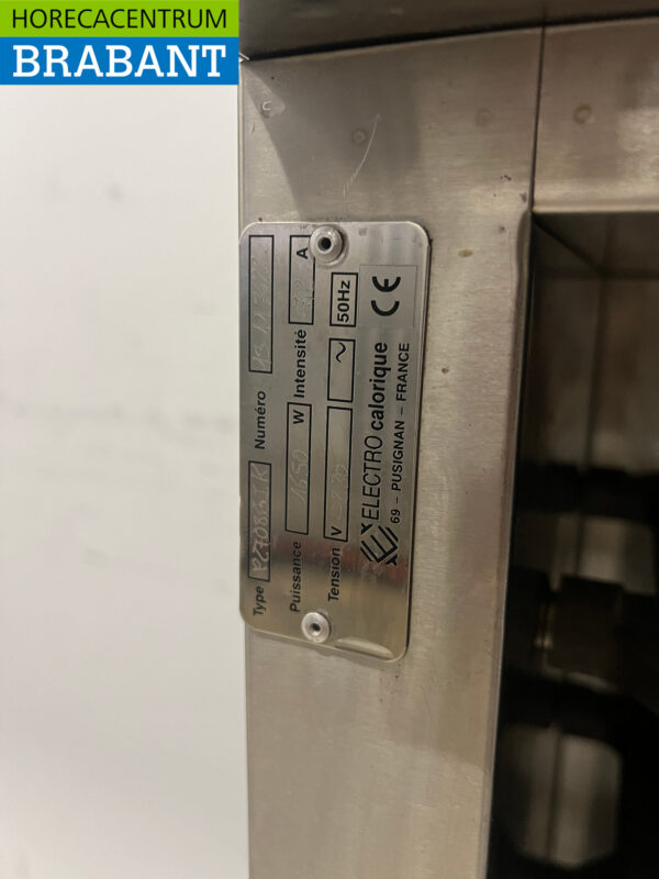 Edelstahl Electro Calorique Einbau-Regenerationsschrank Regenerationsofen 230V Horeca – Bild 6