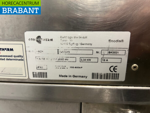 Edelstahl Convotherm Kombidämpfer 11 x 1/1 GN mit Dunstabzug 230V + 400V Horeca – Bild 8