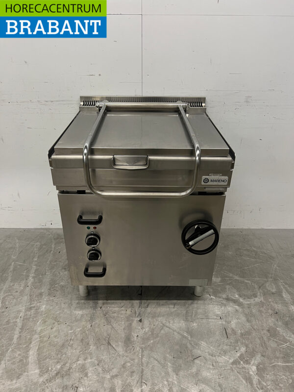 Edelstahl Mareno Bratentablett 40 Liter 70 cm 400V Horeca