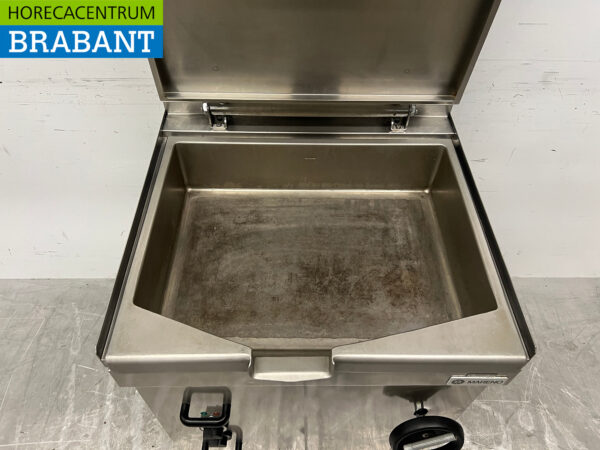 Edelstahl Mareno Bratentablett 40 Liter 70 cm 400V Horeca – Bild 4