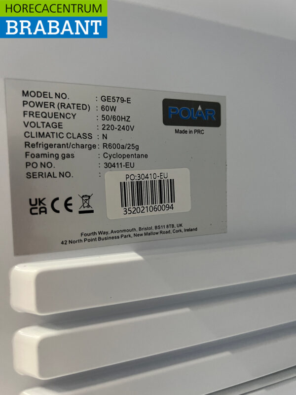 Polar Minibar Mini-Kühlschrank 29 Liter 230V Horeca – Bild 6