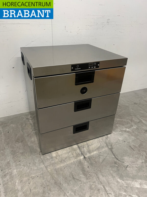 Moduline Wärmeschublade aus Edelstahl 3 Schubladen 230V Horeca – Bild 3