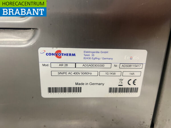 Convotherm Umluftofen aus Edelstahl 7x 1/1 GN 400V Horeca – Bild 5