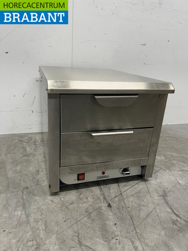 Casselin Double Hot Tray aus Edelstahl 2 x 1/1 GN 230V Horeca – Bild 3
