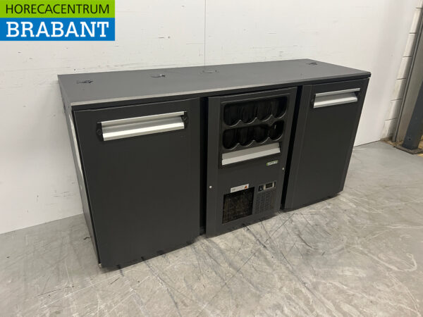 Gamko Bar-Kühler mit Flaschennest 167 cm 230V Horeca – Bild 3