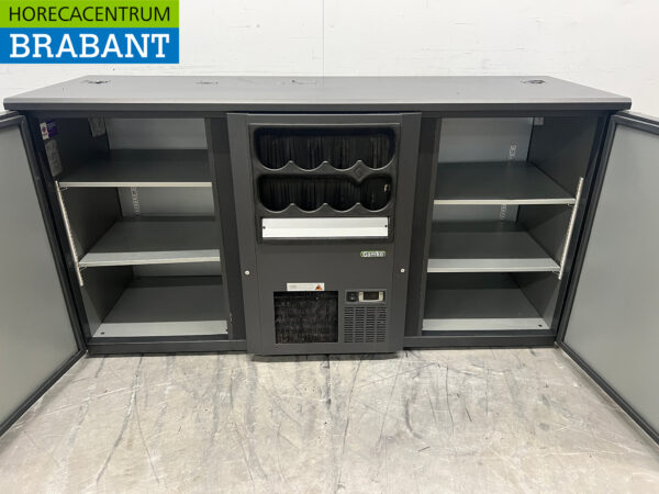 Gamko Bar-Kühler mit Flaschennest 167 cm 230V Horeca – Bild 4