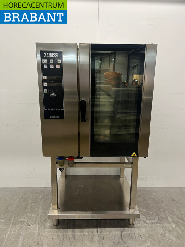 Edelstahl Zanussi Combisteamer 10 x 1/1 GN GAS + 230V Horeca