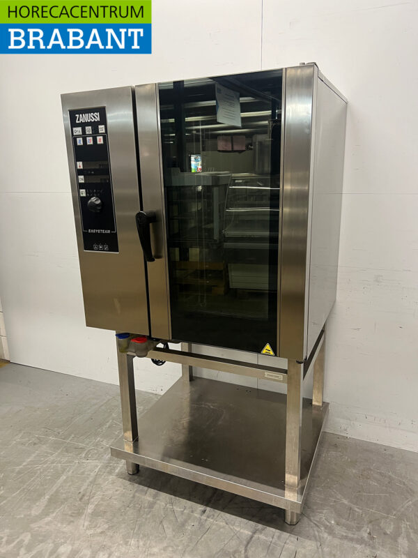Edelstahl Zanussi Combisteamer 10 x 1/1 GN GAS + 230V Horeca – Bild 3