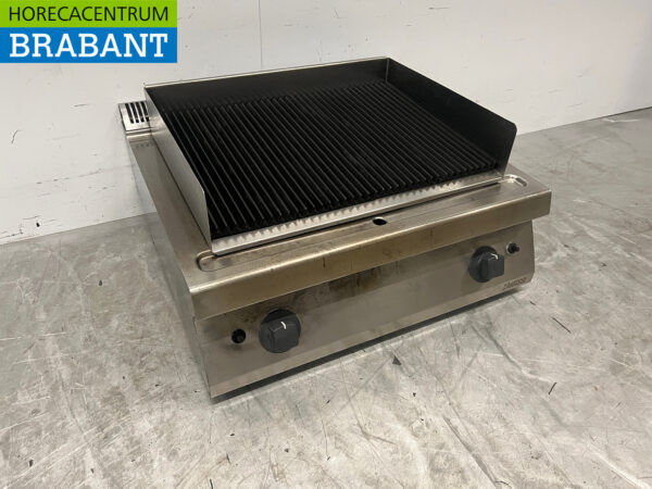 Zanussi Lavagrill Steingrill aus Edelstahl 80 cm Gas Horeca – Bild 3