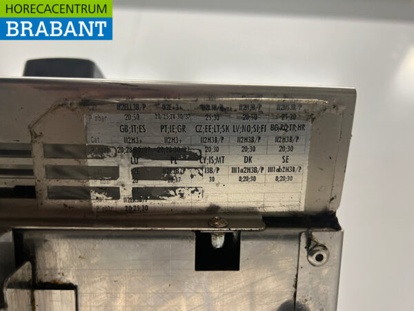 Zanussi Lavagrill Steingrill aus Edelstahl 80 cm Gas Horeca – Bild 6