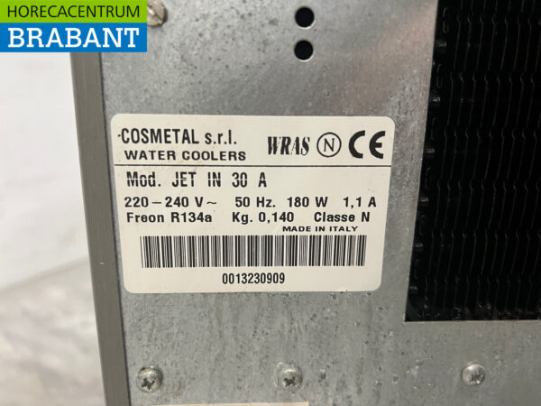 Edelstahl Cosmetal JET IN 30 A Kompakt-Wasserkühler 230V Horeca – Bild 4