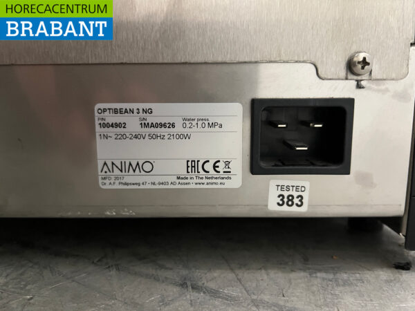 Animo OptiBean 3 Kaffeemaschine Kaffeemaschine 230V Horeca – Bild 5