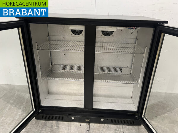 Maxxfrost Backbar Bar Cooler 2 Glas-Scharniertüren 208 Liter 90 cm 230V Horeca – Bild 4