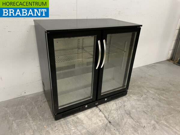 Maxxfrost Backbar Bar Cooler 2 Glas-Scharniertüren 208 Liter 90 cm 230V Horeca – Bild 3
