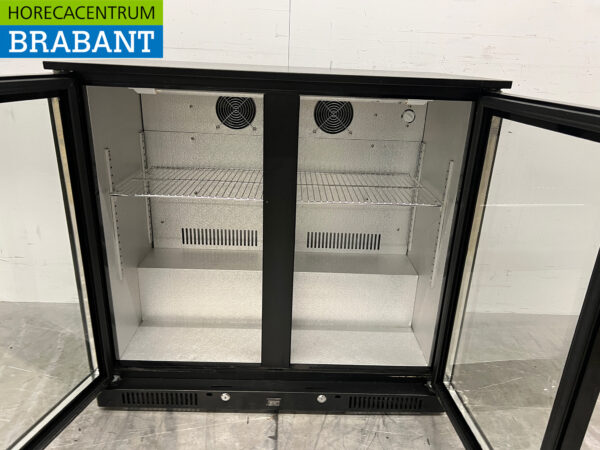 Maxxfrost Backbar Bar Cooler 2 Glas-Scharniertüren 208 Liter 90 cm 230V Horeca – Bild 4