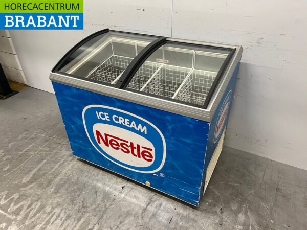 Caravell Mobile Eisvitrine Ladentiefkühltruhe 230V Catering – Bild 2