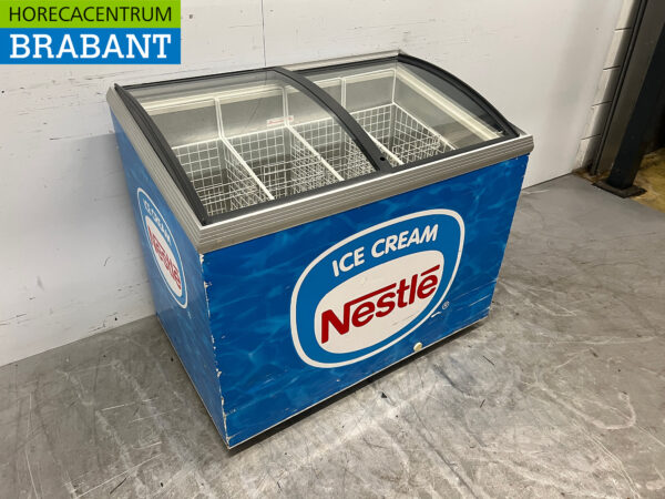 Caravell Mobile Eisvitrine Ladentiefkühltruhe 230V Catering – Bild 3