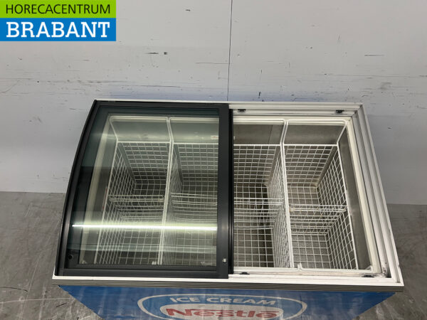 Caravell Mobile Eisvitrine Ladentiefkühltruhe 230V Catering – Bild 4