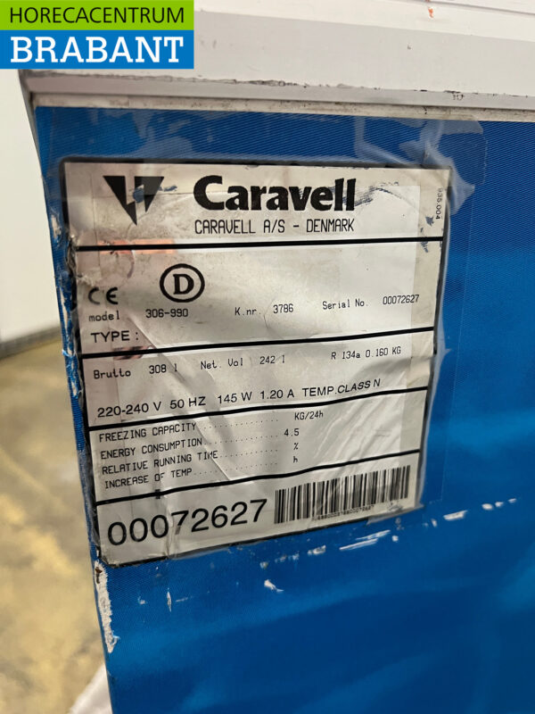 Caravell Mobile Eisvitrine Ladentiefkühltruhe 230V Catering – Bild 5