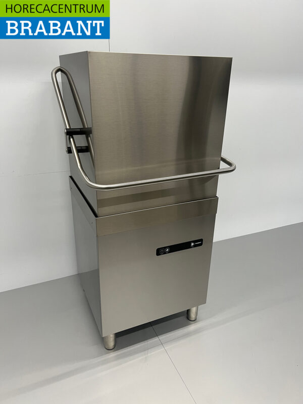 Adler EVO Durchlaufgeschirrspüler aus Edelstahl mit Ablaufpumpe und Wasserenthärter 400V Horeca – Bild 3