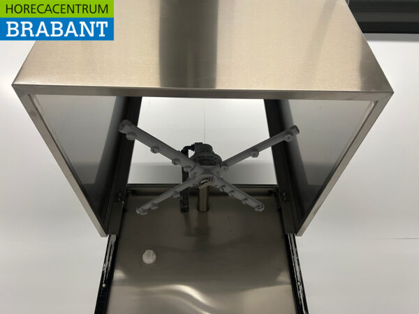 Adler EVO Durchlaufgeschirrspüler aus Edelstahl mit Ablaufpumpe und Wasserenthärter 400V Horeca – Bild 6