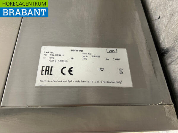Zanussi NUC3 Geschirrspüler aus Edelstahl 400V Horeca – Bild 6