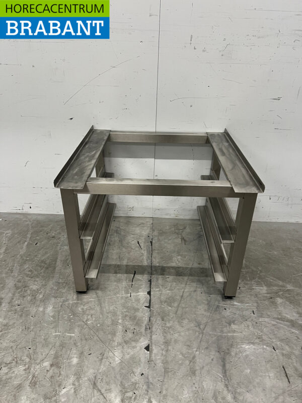 Edelstahlsockel für Geschirrspüler 60 x 60 x 46,5 cm Catering