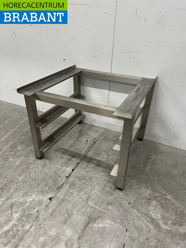 Edelstahlsockel für Geschirrspüler 60 x 60 x 46,5 cm Catering – Bild 2