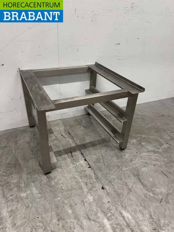 Edelstahlsockel für Geschirrspüler 60 x 60 x 46,5 cm Catering – Bild 3