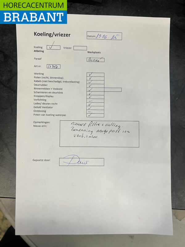 Edelstahl Gram Kühlschrank 129 cm 4 Schubladen 230V Catering – Bild 6