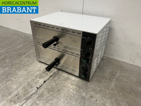Doppelter Snack-Ofen aus Edelstahl 230V Catering – Bild 2