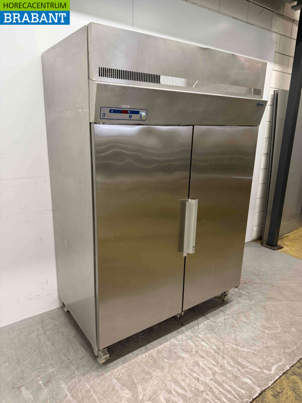 Edelstahl Gram Doppeltür-Kühlschrank 1400 Liter 230V Horeca – Bild 2