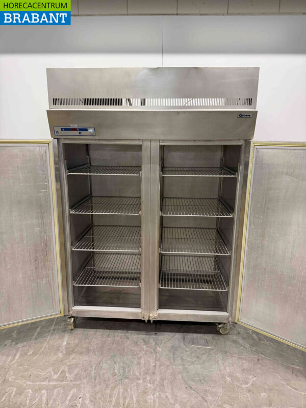 Edelstahl Gram Doppeltür-Kühlschrank 1400 Liter 230V Horeca – Bild 4