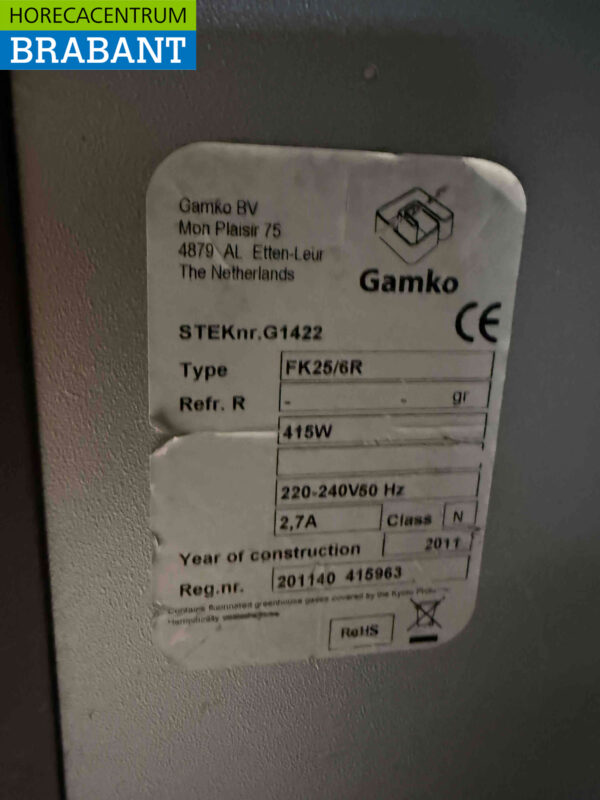 Gamko FK25/6R Fasskühler Fasskühler 111 cm 230V Horeca – Bild 5