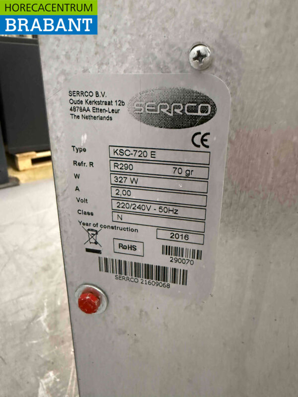 Serrco KSC-720E Fasskühler 74,5 cm 230V Horeca – Bild 5