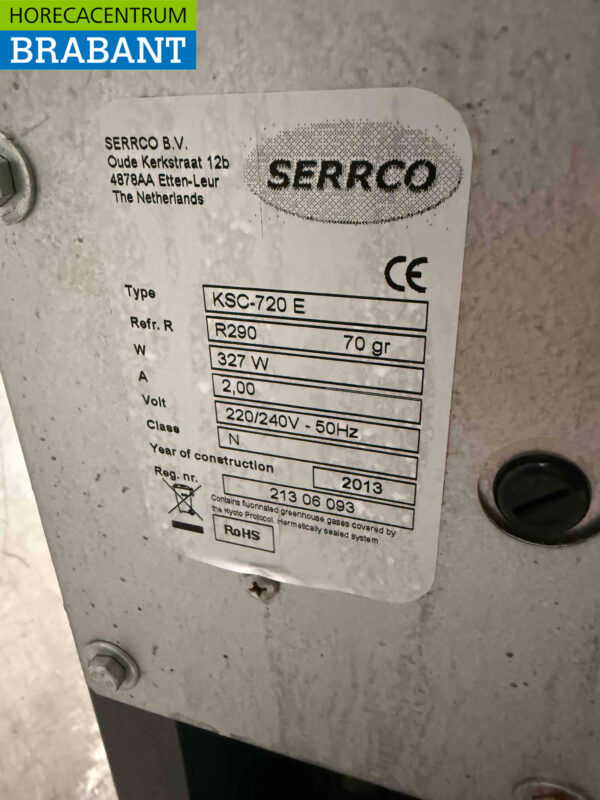 Serrco KSC-720E Fasskühler 74,5 cm 230V Horeca – Bild 5