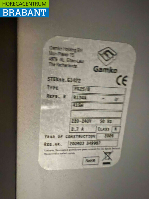 Gamko Fasskühler 135 cm 230V Horeca – Bild 5