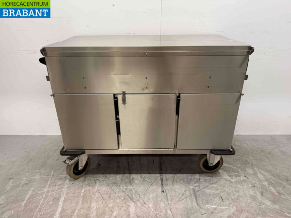 Edelstahl Rieber Warmhalteschrank bain marie 3 x 1/1 GN 230V Horeca