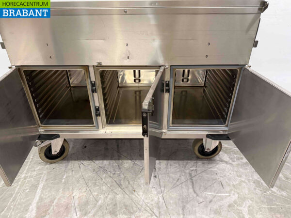 Edelstahl Rieber Warmhalteschrank bain marie 3 x 1/1 GN 230V Horeca – Bild 6