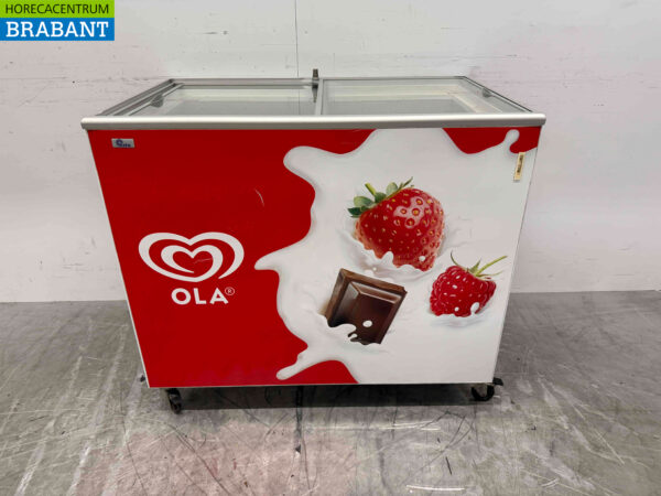 Esta Gefrierschrank auf Rädern Ladengefrierschrank 261 Liter 230V Horeca