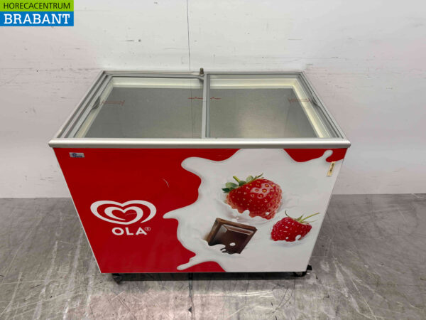 Esta Gefrierschrank auf Rädern Ladengefrierschrank 261 Liter 230V Horeca – Bild 2