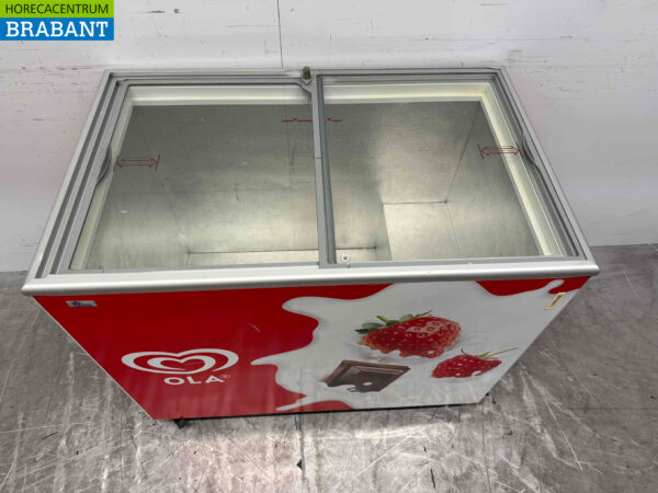 Esta Gefrierschrank auf Rädern Ladengefrierschrank 261 Liter 230V Horeca – Bild 5