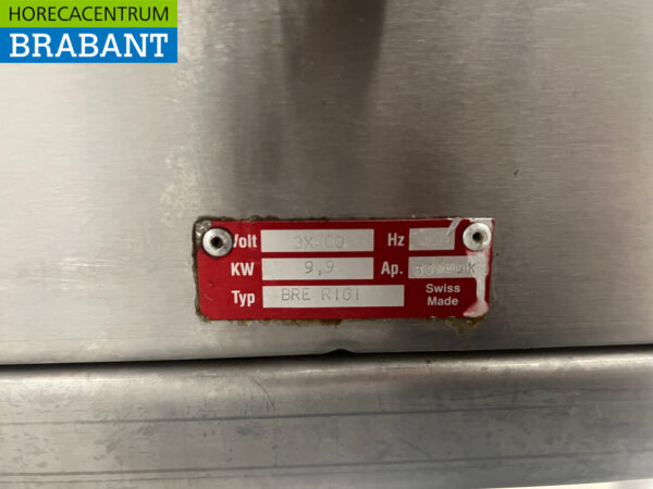 Edelstahl Backstraße mobile Adieu Griddle und 2 Brenner Herd 400V/230V/Gas Horeca – Bild 7